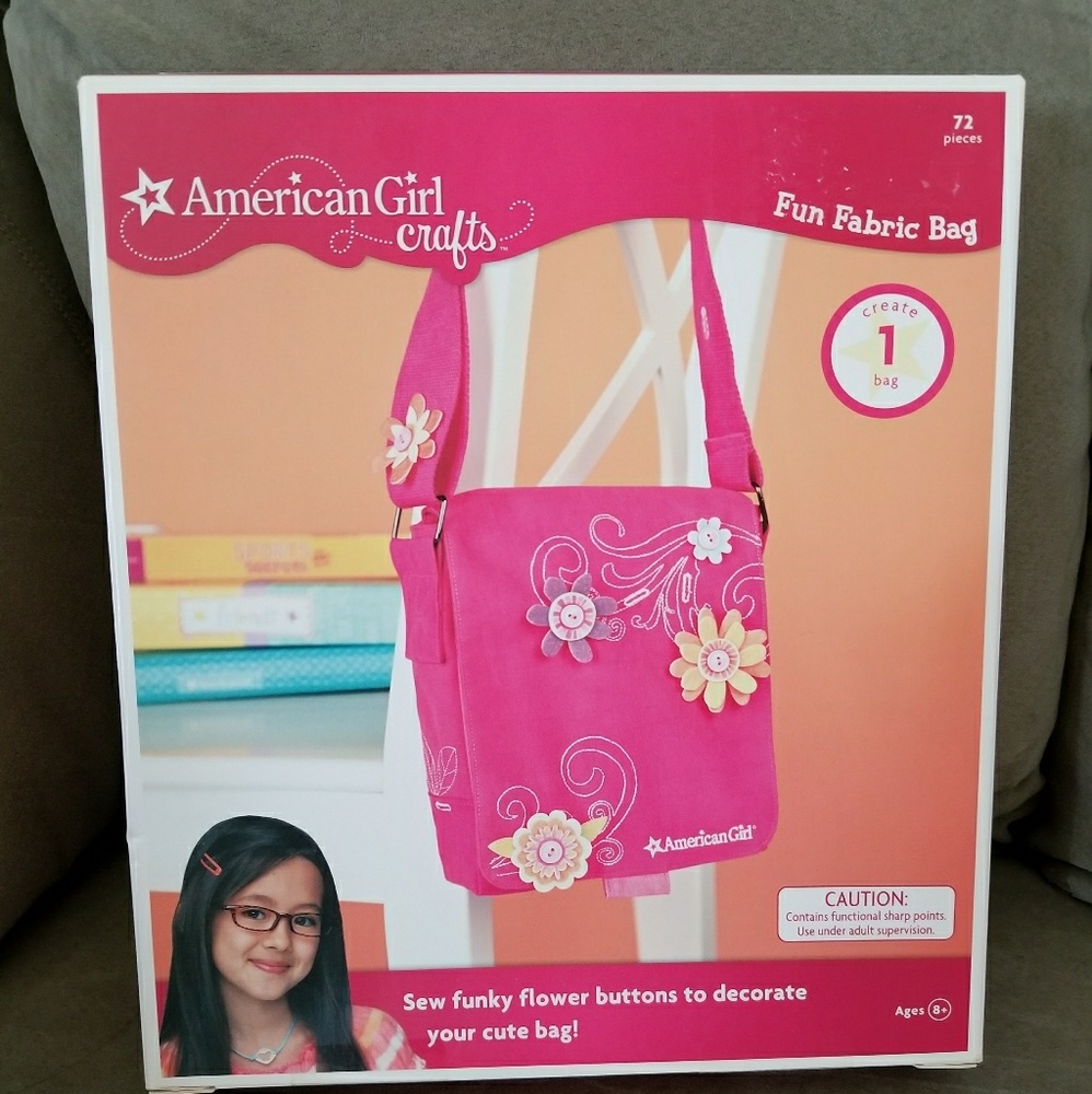 AMERICAN GIRL Crafts Fun Fabric Bag New in box